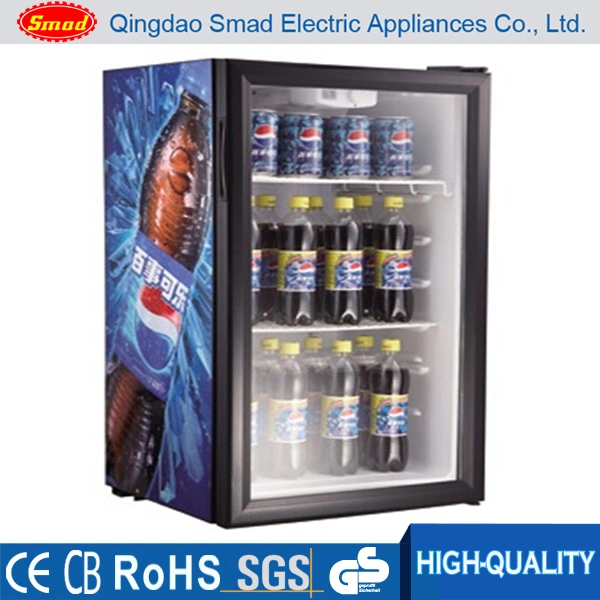 Countertop Mini Glass Door Display Fridge